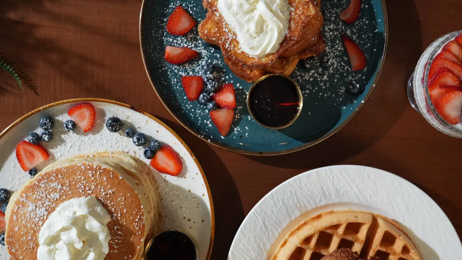 Coffee and pastries at Solena