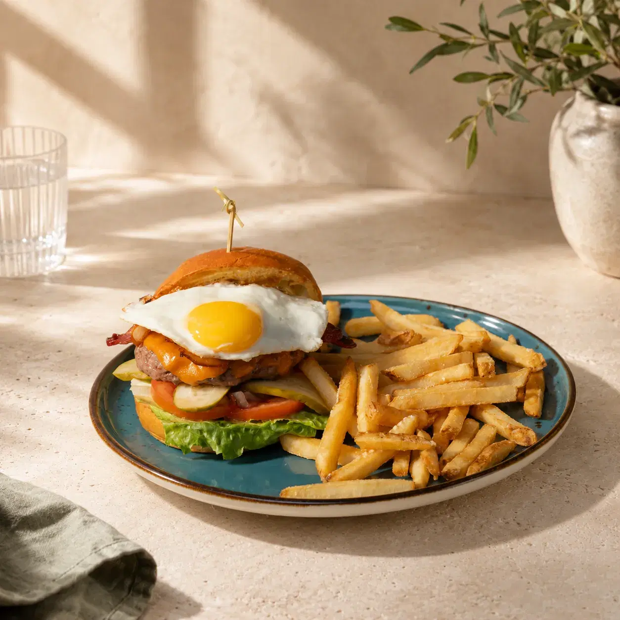 Solena Signature Burger